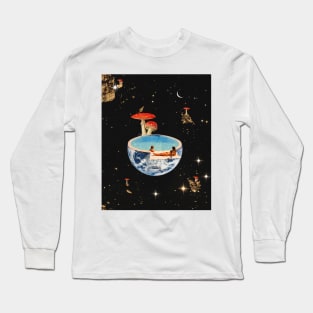 Flat earth Long Sleeve T-Shirt